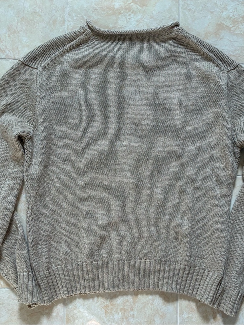 Rare Vintage Ralph Lauren Rollneck Flag Sweater Sz XL - Picture 4 of 6